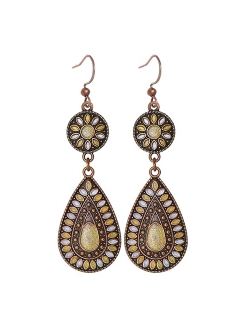 Vintage Boho Teardrop Earring